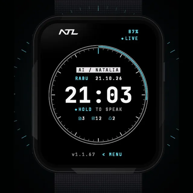 NTL Watch — AI Agent Smartwatch