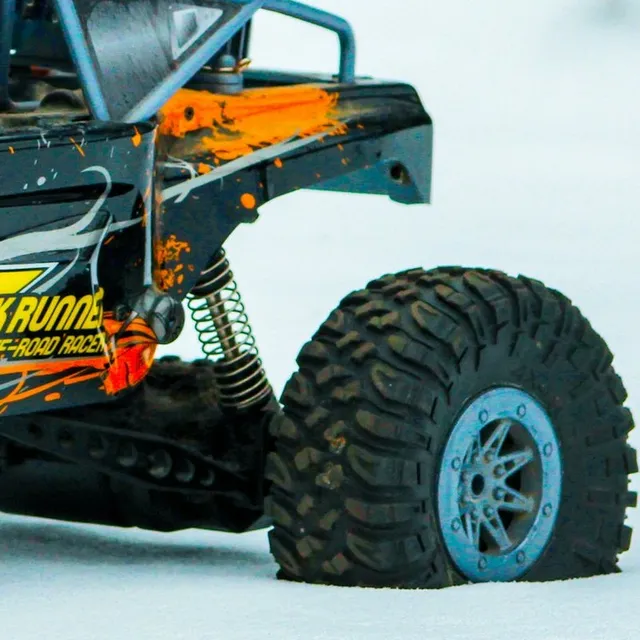 Suspensi per dan roda belakang NTL Rock Crawler